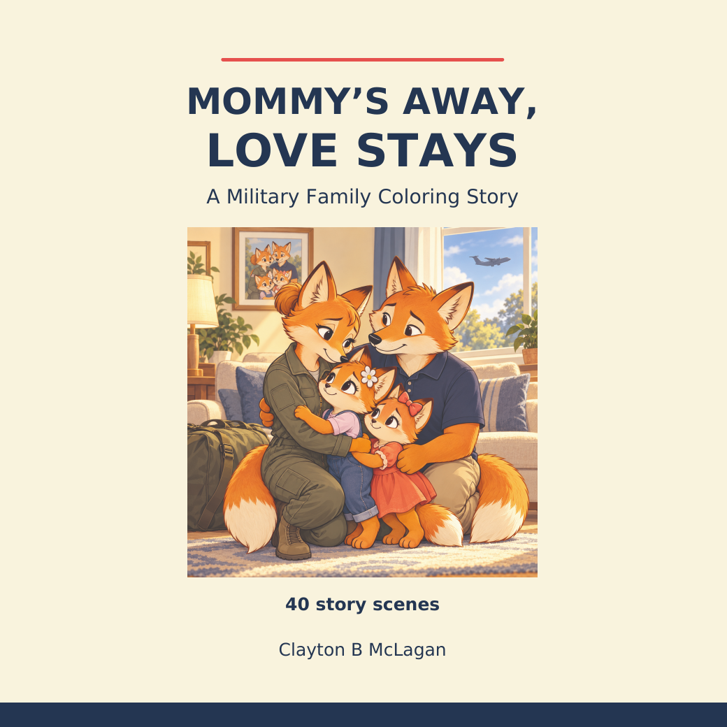 Mommy's Away, Love Stays book cover