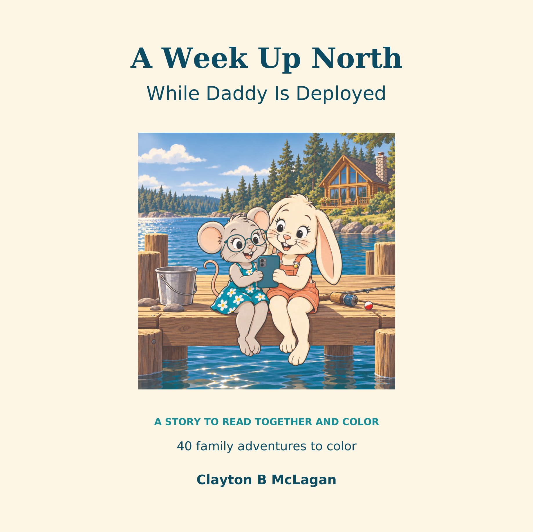 A Week Up North: While Daddy Is Deployed book cover